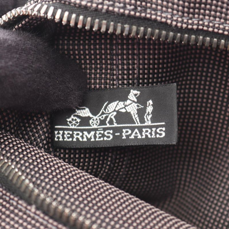 Hermes Tote Bag Her Line PM Gray Canvas Her Line Tote PM Women's Used B