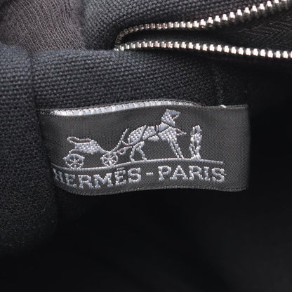 Hermes Tote Bag Fourre Tout MM Black Canvas Fourre Tout Tote MM Black Ladies