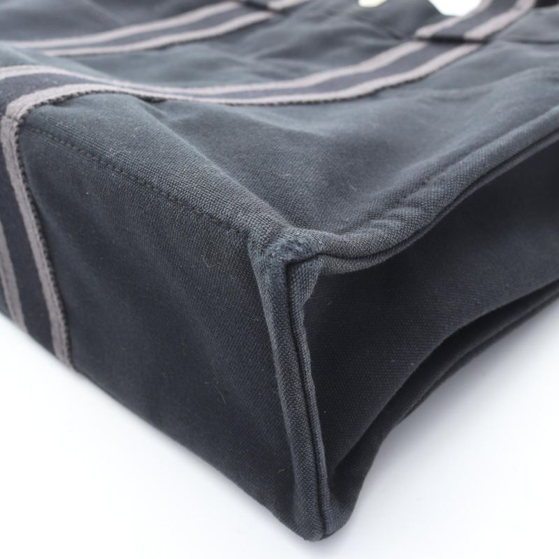 Hermes Tote Bag Fourre Tout MM Black Canvas Fourre Tout Tote MM Black Ladies