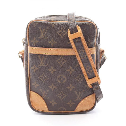 Louis Vuitton Shoulder Bag Danube M45266 PVC Coated Canvas Leather Danube