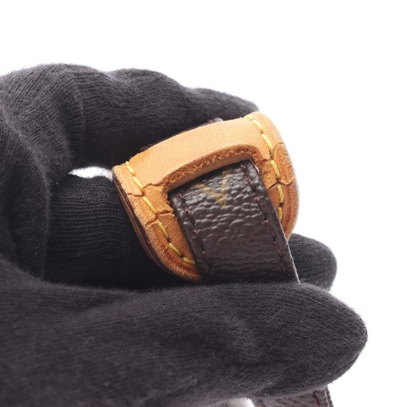 Louis Vuitton Shoulder Bag Danube M45266 PVC Coated Canvas Leather Danube