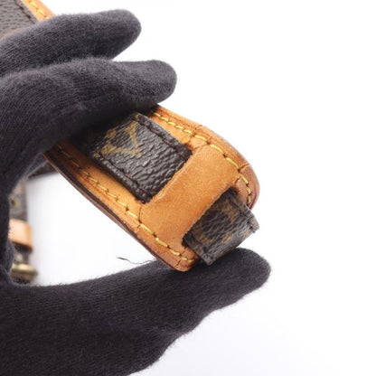 Louis Vuitton Shoulder Bag Danube M45266 PVC Coated Canvas Leather Danube