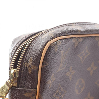 Louis Vuitton Shoulder Bag Danube M45266 PVC Coated Canvas Leather Danube