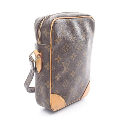 Louis Vuitton Shoulder Bag Danube M45266 PVC Coated Canvas Leather Danube