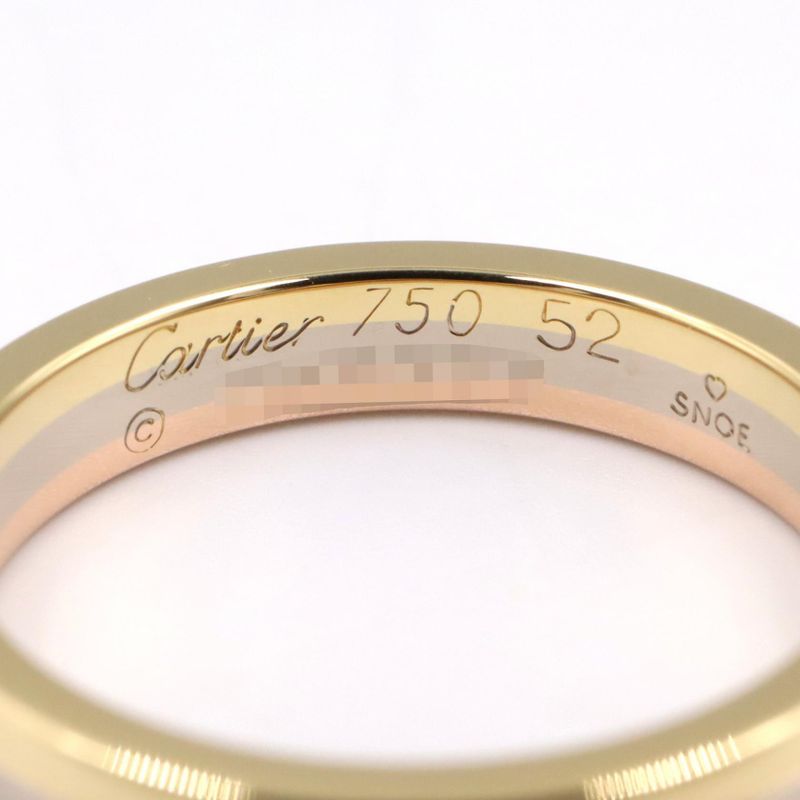 Cartier Ring Vendome Ring B4052252 18k (yellow Gold) 18k White Gold (white