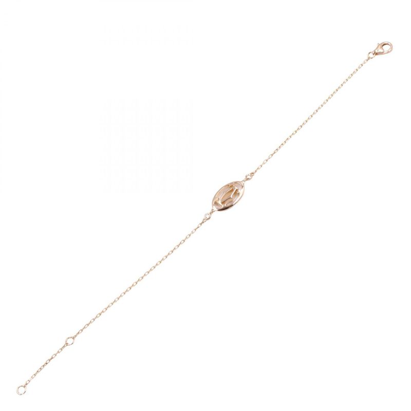 Cartier Bracelet Double C Bracelet 2pd Arm Circumference 16 18.5cm (7.28in) 18k