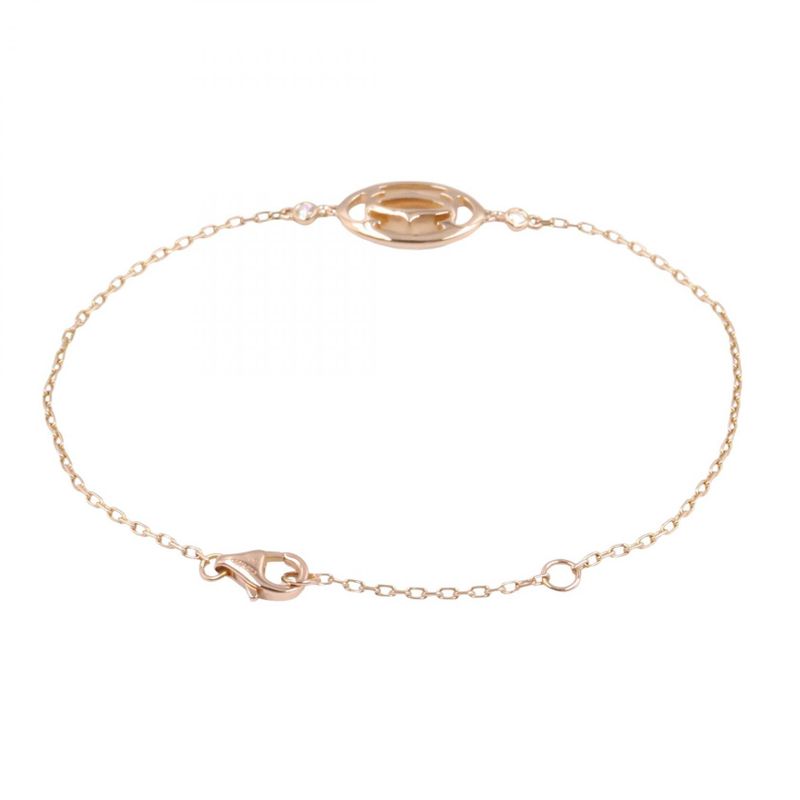 Cartier Bracelet Double C Bracelet 2pd Arm Circumference 16 18.5cm (7.28in) 18k