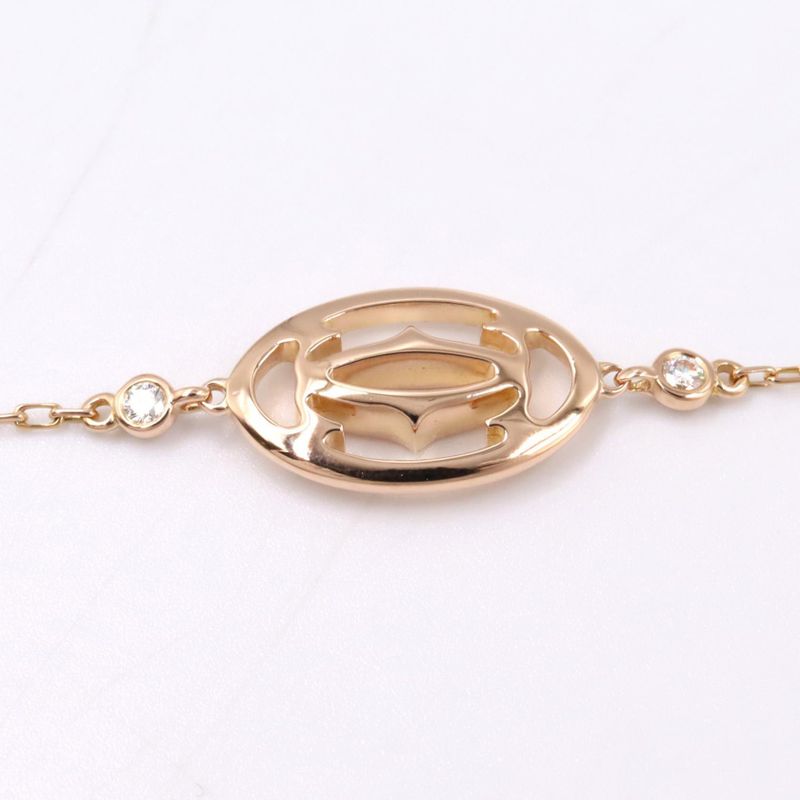 Cartier Bracelet Double C Bracelet 2pd Arm Circumference 16 18.5cm (7.28in) 18k