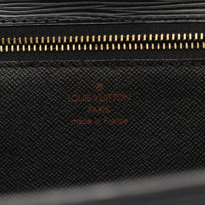 Louis Vuitton Handbag Monceau M52122 Noir Black Leather Monceau Ladies Used C