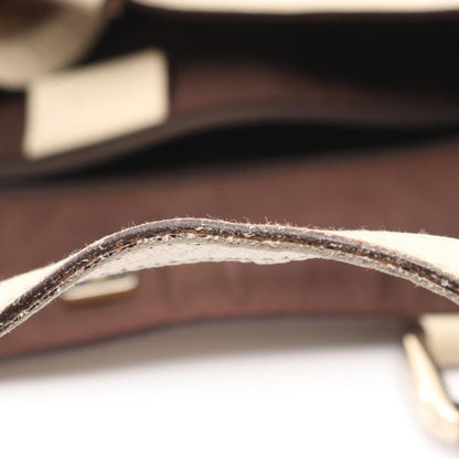 Gucci Tote Bag Abbey GG Canvas 141472 Beige Canvas Leather GG Canvas Tote Bag