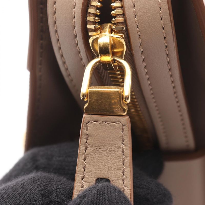 Prada Handbag Esplanade Saffiano + City C 1ba046 Pink Beige Saffiano Leather