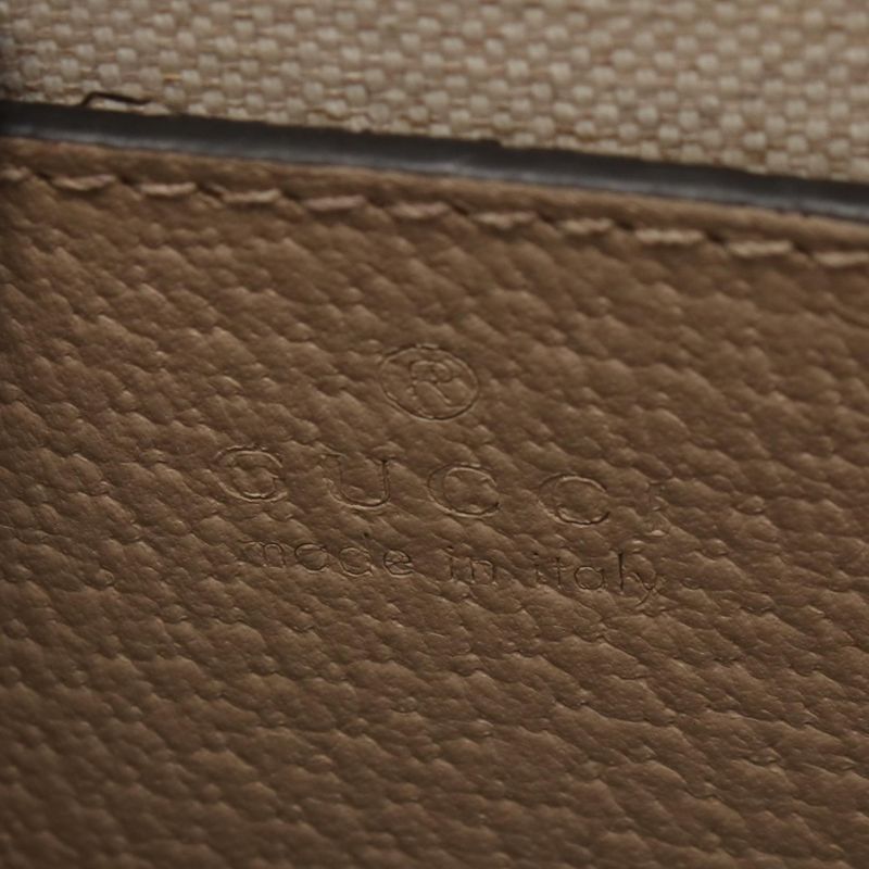 Gucci Handbag Interlocking G GG Supreme Mini Tote Bag 671623 Light Beige PVC