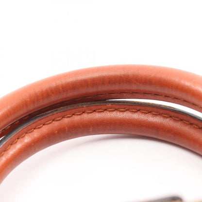 Gucci Handbag GG Canvas 269876 Beige Orange Canvas Leather Mini Boston Bag