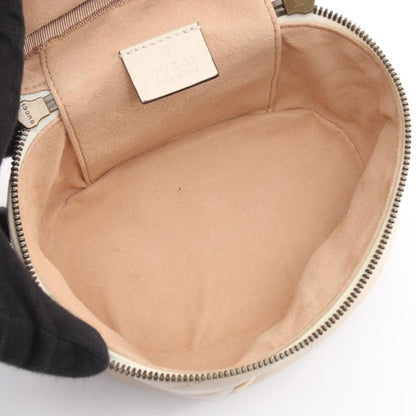 Gucci Rucksack Sac Backpack Ggmarmont Mini 598594 Ivory Leather Ggmarmont 2way