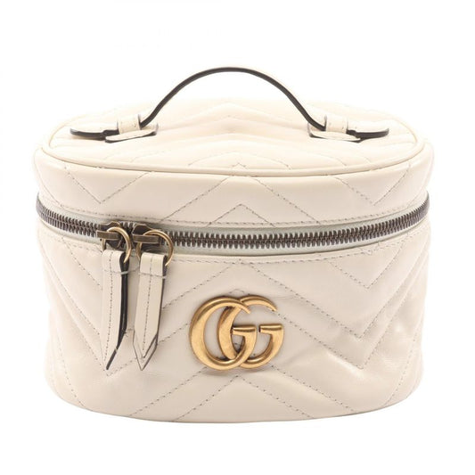 Gucci Rucksack Sac Backpack Ggmarmont Mini 598594 Ivory Leather Ggmarmont 2way