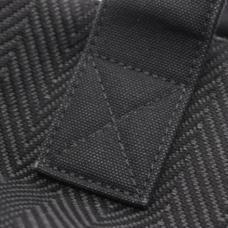 Hermes Tote Bag Pannier de Plage PM Black Canvas Pannier de Plage PM Women's