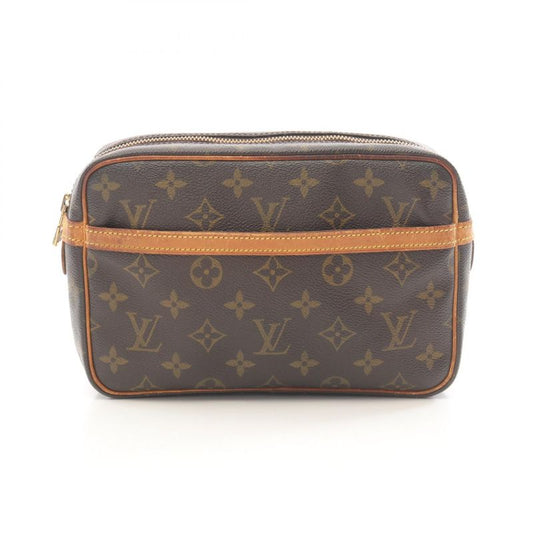 Louis Vuitton Second Bag Clutch Bag Compiègne 23 M51847 PVC Coated Canvas