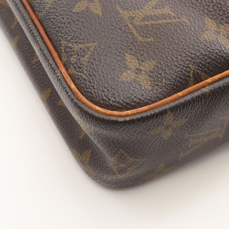 Louis Vuitton Second Bag Clutch Bag Compiègne 23 M51847 PVC Coated Canvas