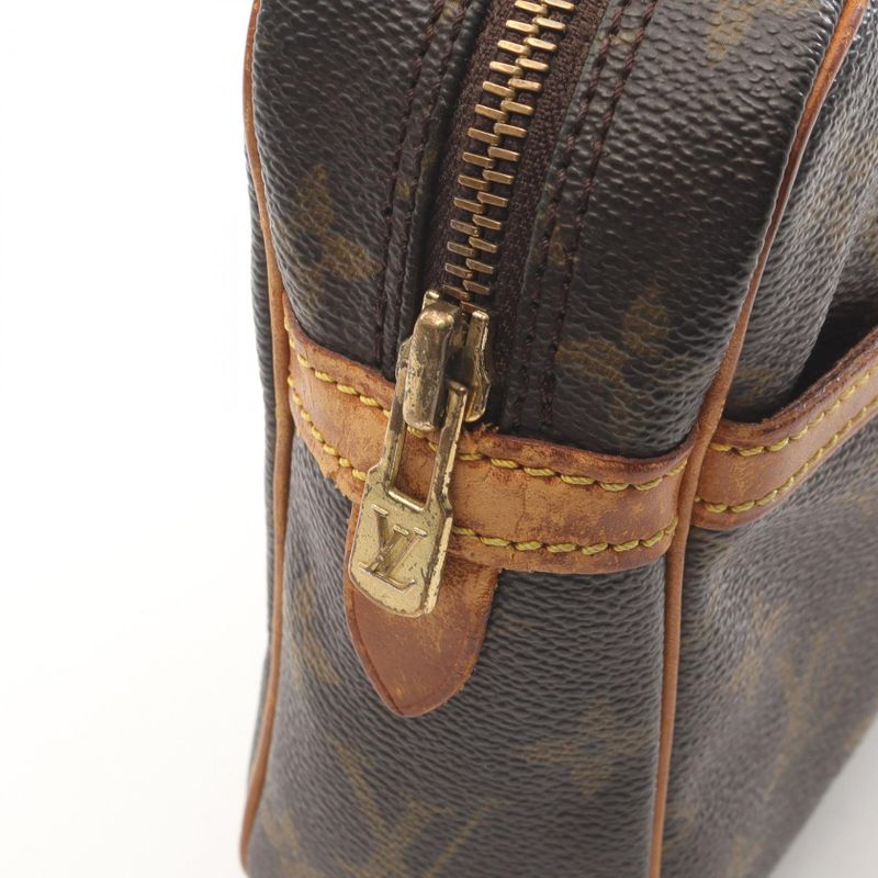 Louis Vuitton Second Bag Clutch Bag Compiègne 23 M51847 PVC Coated Canvas