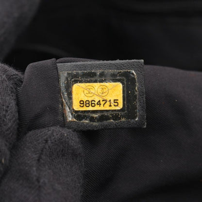 Chanel Tote Bag New Travel Line MM A15991 Black Leather New Travel Line Tote MM