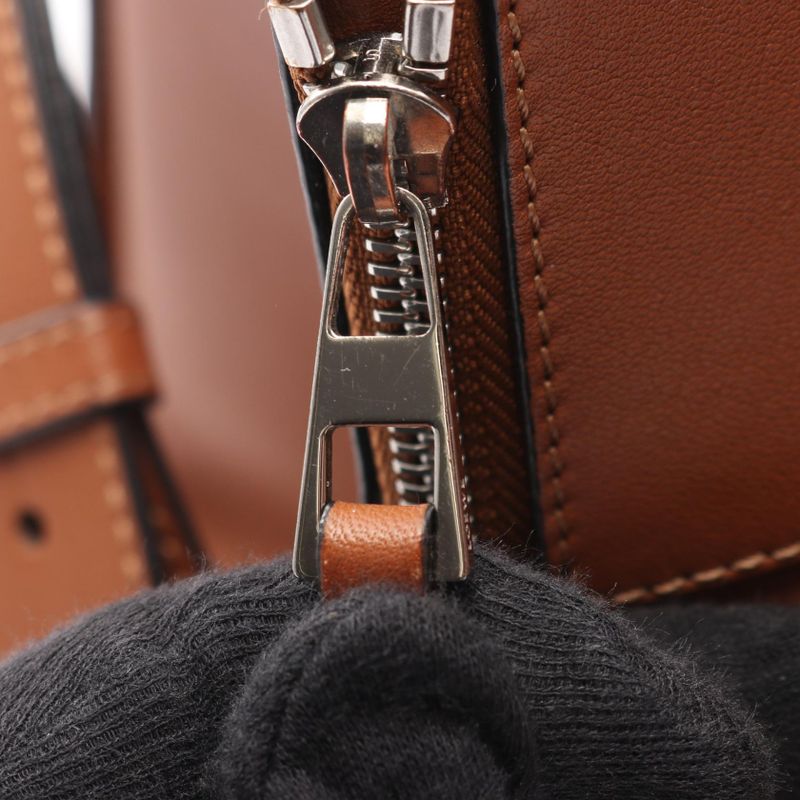 Loewe Handbag Hammock Medium 261806 Brown Leather Hammock Medium Ladies Used B