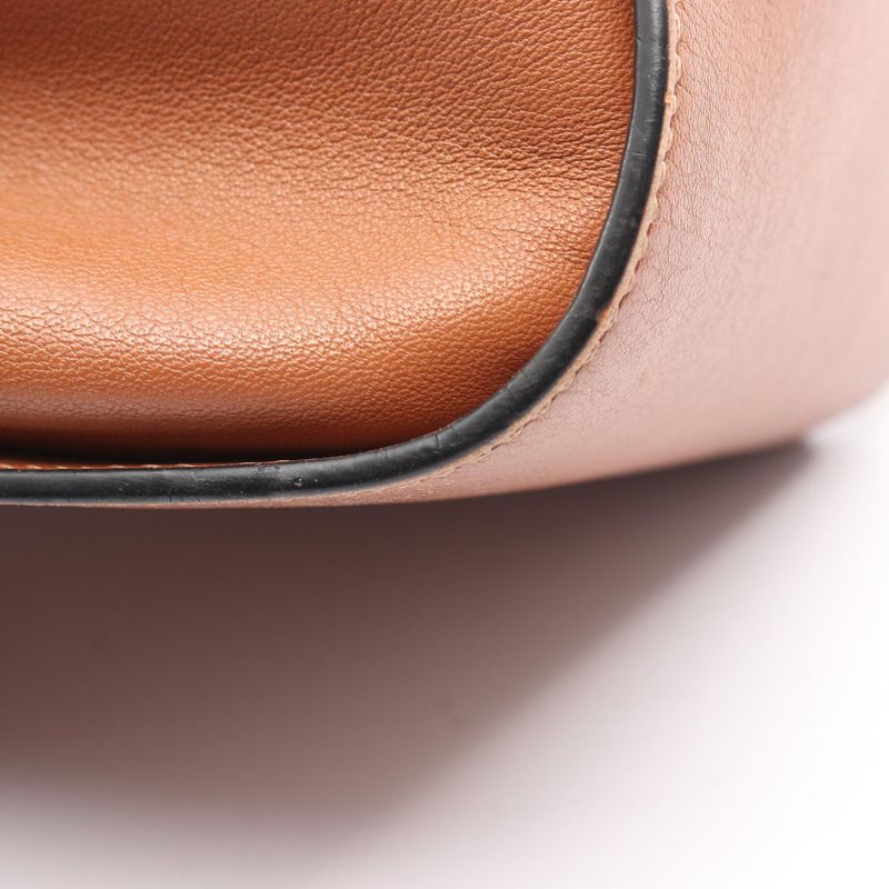 Loewe Handbag Hammock Medium 261806 Brown Leather Hammock Medium Ladies Used B