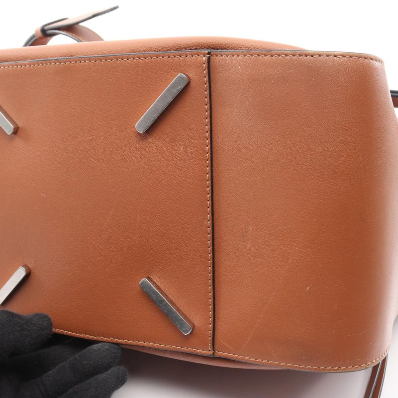 Loewe Handbag Hammock Medium 261806 Brown Leather Hammock Medium Ladies Used B