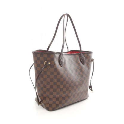Louis Vuitton Tote Bag Neverfull MM N51105 PVC Coated Canvas Leather Neverfull
