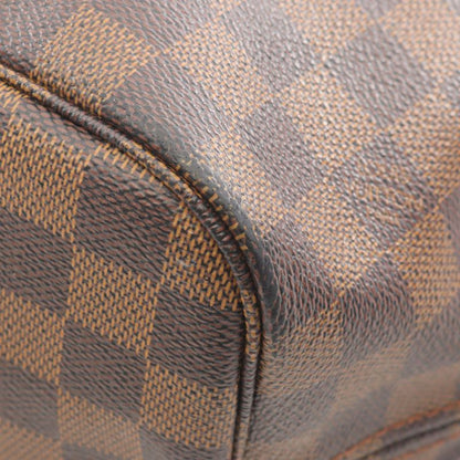 Louis Vuitton Tote Bag Neverfull MM N51105 PVC Coated Canvas Leather Neverfull