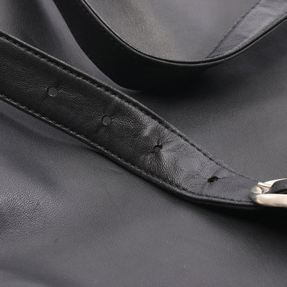 Loewe Shoulder Bag Flamenco Old Shape Anagram Black Leather Flamenco Shoulder