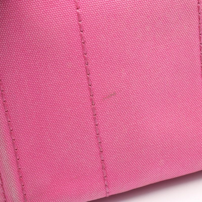 Prada Tote Bag Canapa 1bg439 Pink Canvas Canapa 2way Tote Ladies Used C