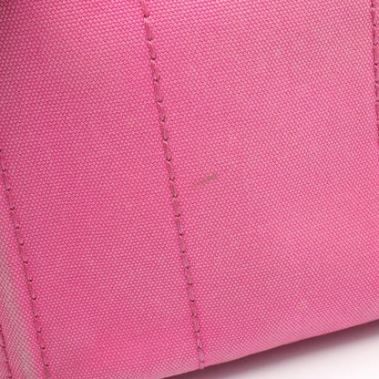Prada Tote Bag Canapa 1bg439 Pink Canvas Canapa 2way Tote Ladies Used C