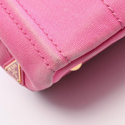 Prada Tote Bag Canapa 1bg439 Pink Canvas Canapa 2way Tote Ladies Used C