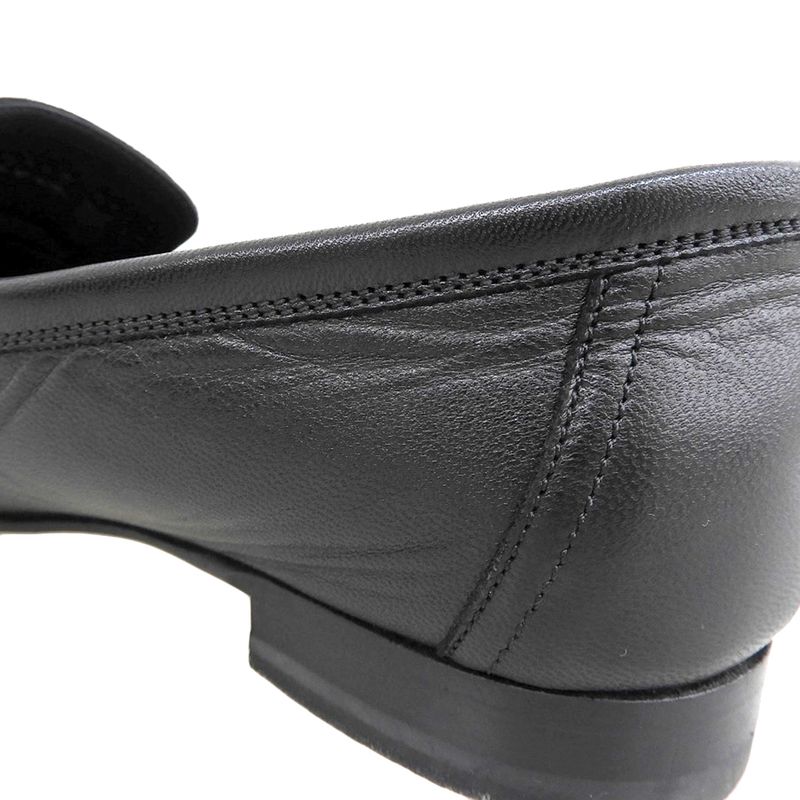 Hermes Royale Tassel Loafer Shoes Women's Black 37 Af192203z 37