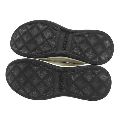 Chanel Matelasse Cocomark Sneakers Shoes Women's White 37 G35617 37