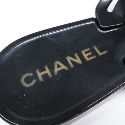 Chanel [] Camellia Rubber Sandals 36