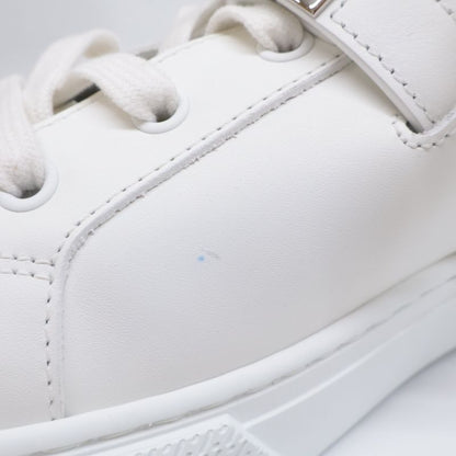 Hermes [similar] Day Kelly Buckle Leather Sneakers 40