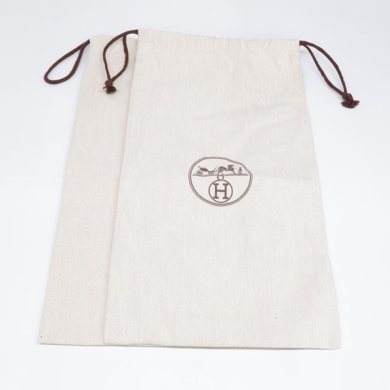 Hermes [similar] Day Kelly Buckle Leather Sneakers 40