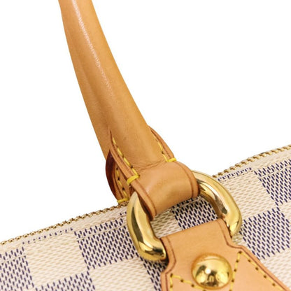 Louis Vuitton Damier Azure Saleya MM Tote Bag N51185 White Ladies Used