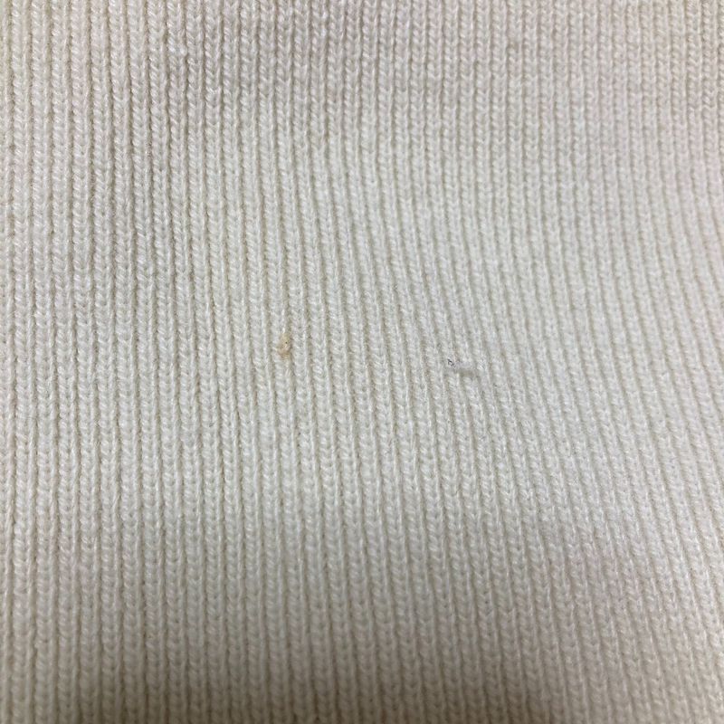 Good Loewe Cashmere Blend Long Knit Cardigan Gown Coat S Size Ivory Ladies Used