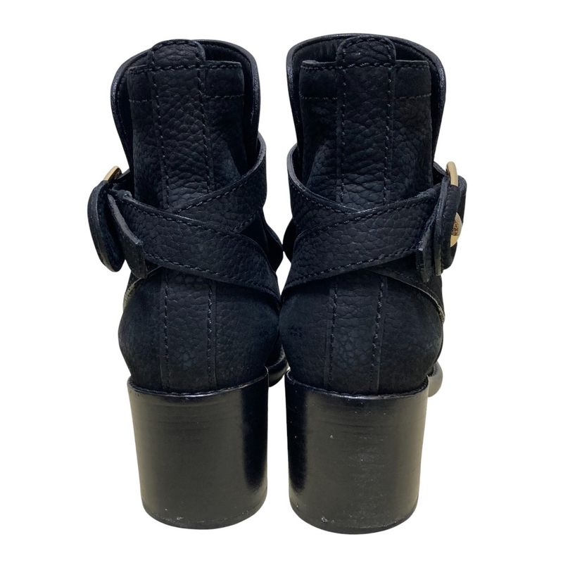 Good Louis Vuitton Leather Ankle Boots Size 37 1 2 Approx 24.5cm (9.65in) Black