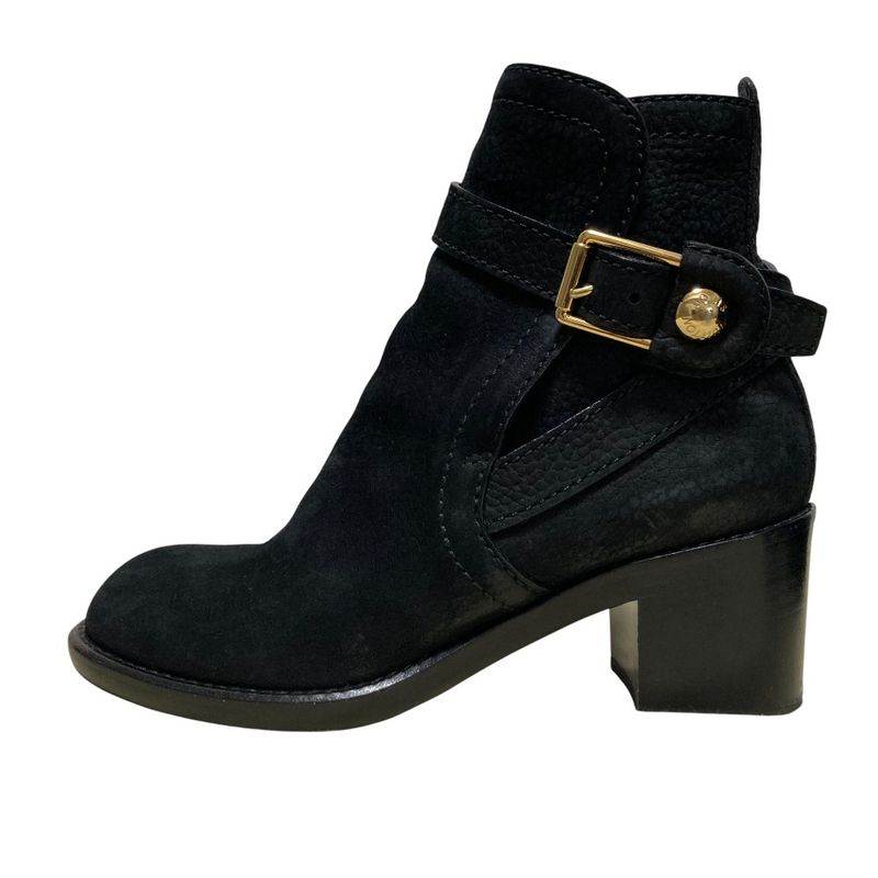 Good Louis Vuitton Leather Ankle Boots Size 37 1 2 Approx 24.5cm (9.65in) Black
