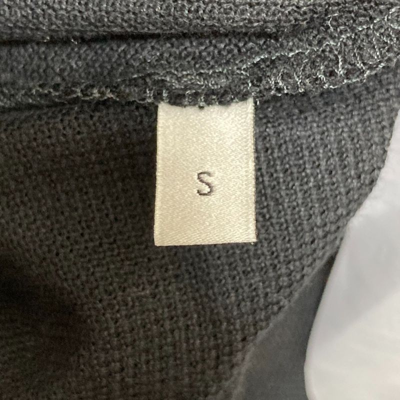 Unused Gucci Web Stripe Long Sleeve Polo Shirt 545784 Size S Black Men's Used