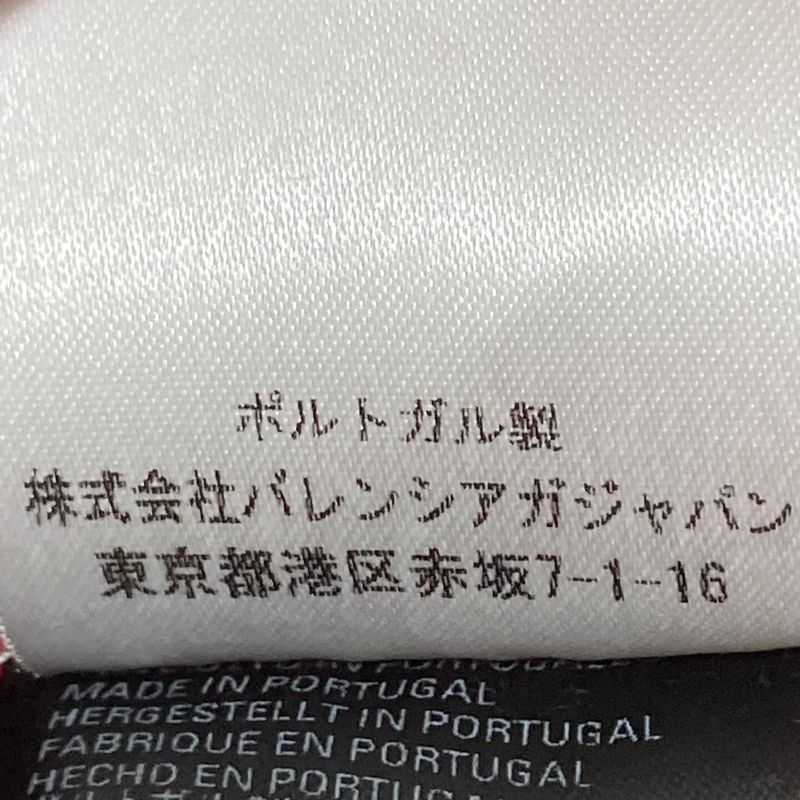 Balenciaga Multi Logo Turtle Neck Cut And Sew 594582 Size XS Red Men's Used