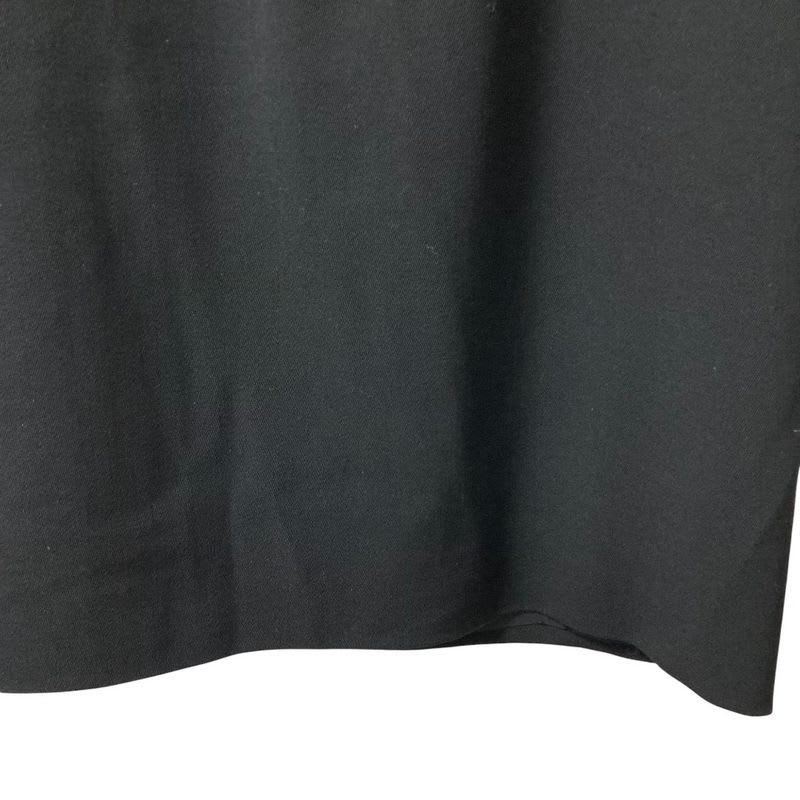 Hermes Wool Tight Skirt Size 42 Black Ladies