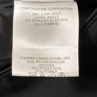 Gucci Tom Ford Period Stand Collar Wool Jacket Black Ladies Used