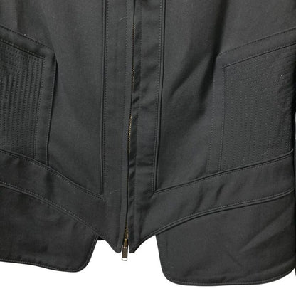 Gucci Tom Ford Period Stand Collar Wool Jacket Black Ladies Used