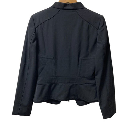 Gucci Tom Ford Period Stand Collar Wool Jacket Black Ladies Used