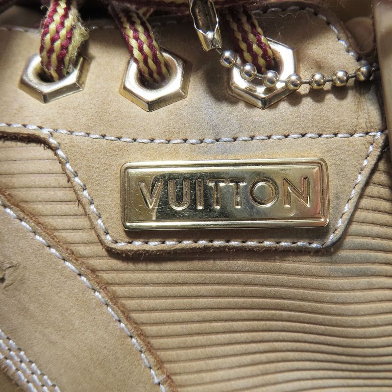 Louis Vuitton×nba Oberkampf Line Suede Ankle Boots Monogram Shoes Brown 8 Men's