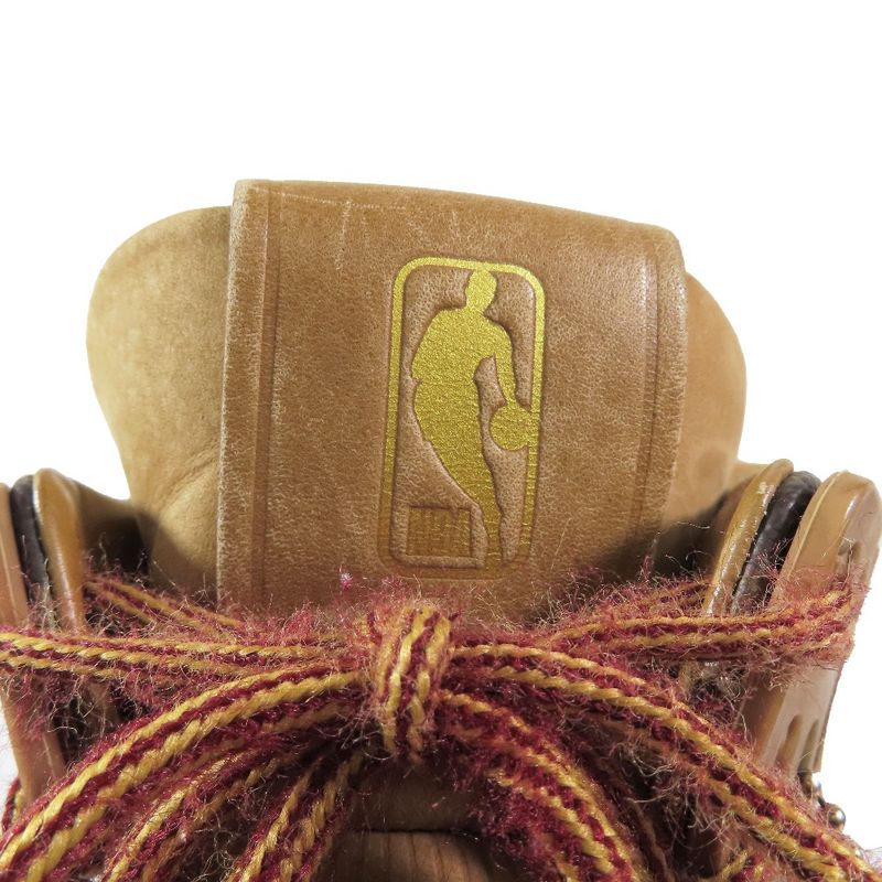 Louis Vuitton×nba Oberkampf Line Suede Ankle Boots Monogram Shoes Brown 8 Men's